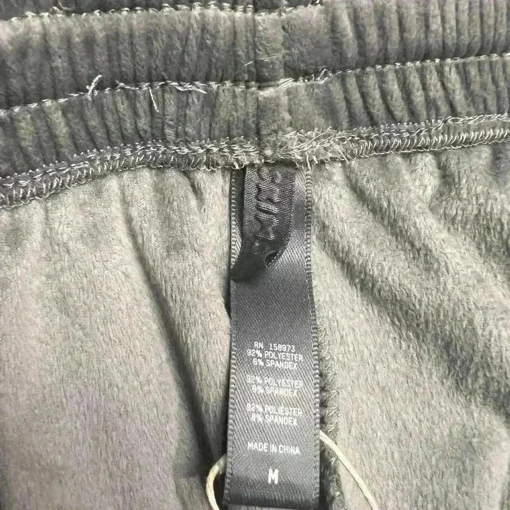 SKIMS VELOUR Wide Leg Track PANTS In Gunmetal Size Medium - Picture 8 of 10